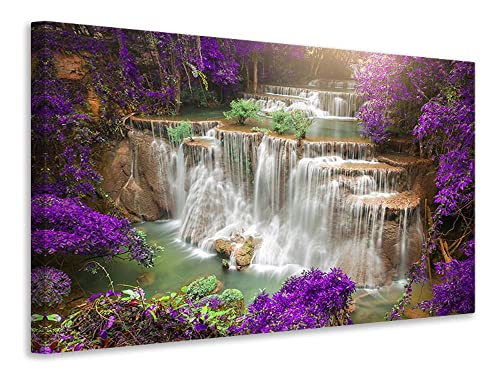 Leinwandbild Garten Eden, Maße:120x80cm von myangels