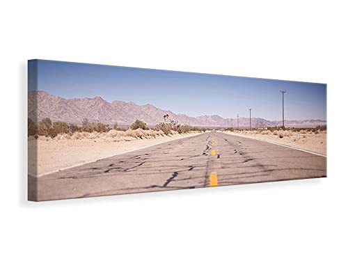 Leinwandbild Panorama In den Usa, Maße:60x20cm von myangels
