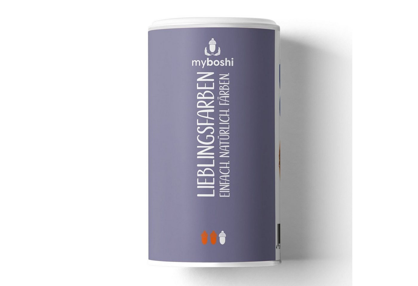 myboshi Lieblingsfarben, Natur-Färbemittel Bastelgarn, 100 m (1-St., Lieblingsfarben Färbemittel Original), Uni von myboshi