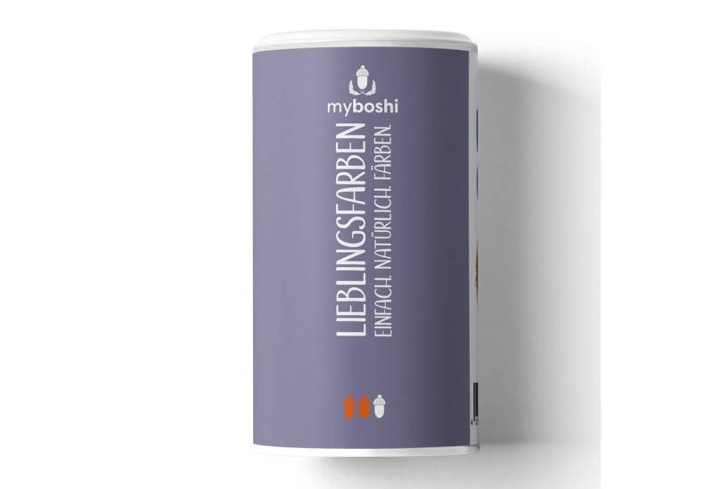 myboshi Lieblingsfarben, Natur-Färbemittel Bastelgarn, 100 m (1-St., Lieblingsfarben Färbemittel Original), Uni von myboshi