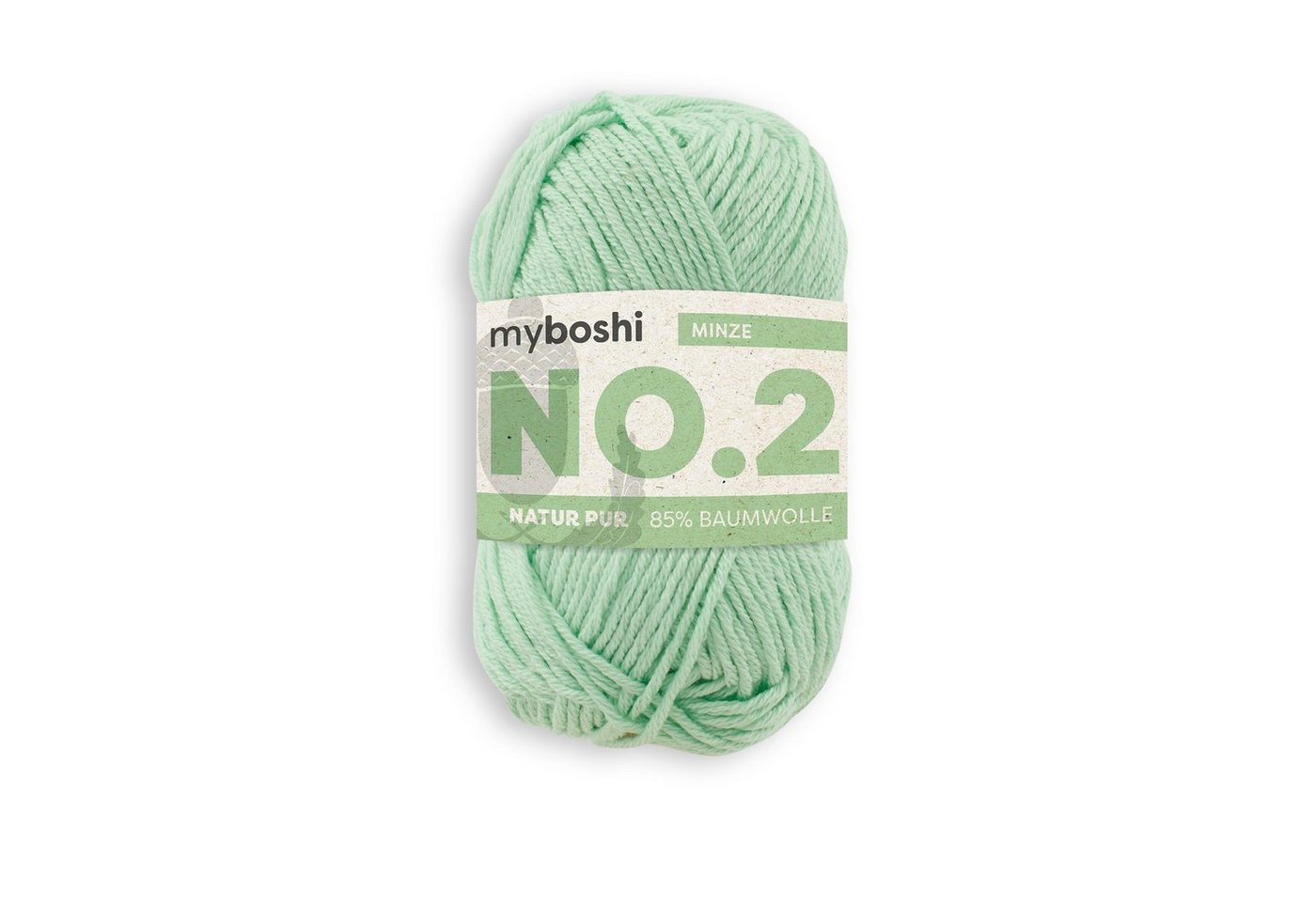 myboshi No.2 Wolle, Babywolle Häkelwolle, 100 m (1-St., No.2 Wolle Original Babywolle), Uni von myboshi