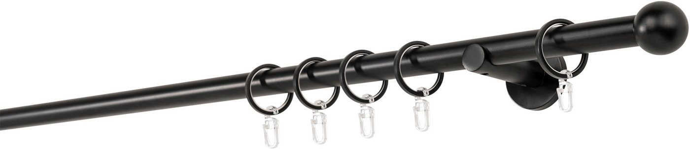 mydeco Gardinenstange 20mm Ball Wandträger 6,5 cm, Fixmaß, verschraubt mydeco Gardinenstange 20mm Ball Wandträger 6,5 cm, Fixmaß, verschraubt von mydeco