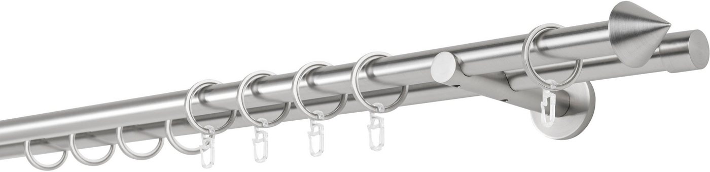 mydeco Gardinenstange 20mm Cone Wandträger 12 cm, 2-läufig, Fixmaß, verschraubt, Aluminium mydeco Gardinenstange 20mm Cone Wandträger 12 cm, 2-läufig, Fixmaß, verschraubt, Aluminium von mydeco