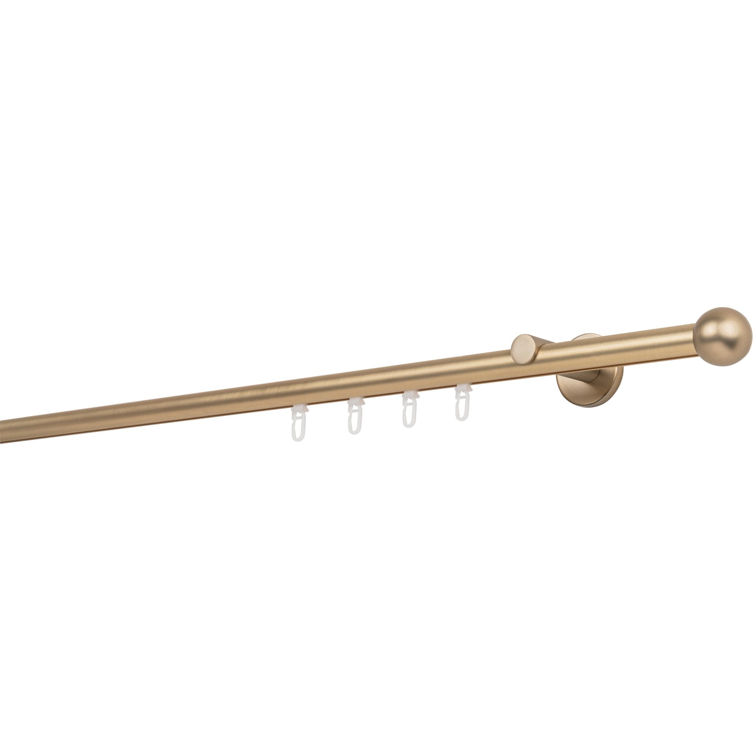 Mydeco Maß-Gardinenstange mit Endstück Ball Messing Ø 2 cm x 240 cm Mydeco Maß-Gardinenstange mit Endstück Ball Messing Ø 2 cm x 240 cm von mydeco