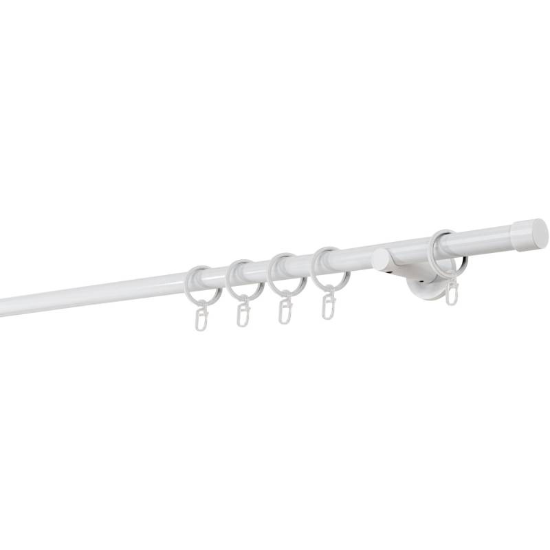 Mydeco Maß-Gardinenstange mit Endstück Cap Weiß Ø 2 cm x 210 cm Mydeco Maß-Gardinenstange mit Endstück Cap Weiß Ø 2 cm x 210 cm von mydeco