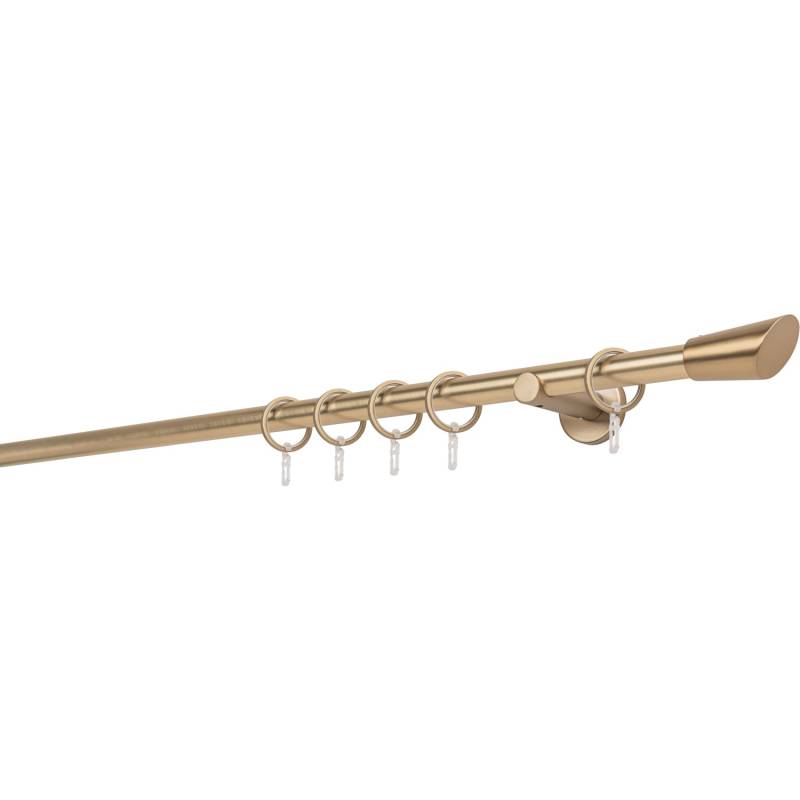 Mydeco Maß-Gardinenstange mit Endstück Rag Messing Ø 2 cm x 270 cm Mydeco Maß-Gardinenstange mit Endstück Rag Messing Ø 2 cm x 270 cm von mydeco