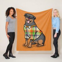 Rottweiler-Decke - Hipster Rottweiler Größen 50 "x 60" Oder 60 80" Wählen Sie Hintergrund Farbe Geschenk Rottweiler-Decke - Hipster Rottweiler Größen 50 "x 60" Oder 60 80" Wählen Sie Hintergrund Farbe Geschenk von mydogismycopilot