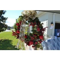 "Handgefertigter Weihnachtskranz "Früchte Der Saison" "Handgefertigter Weihnachtskranz "Früchte Der Saison" von myfamilyquilts