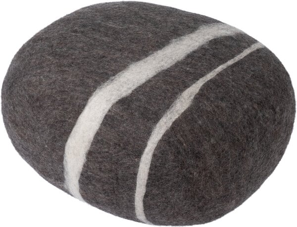 myfelt Filz Kieselstein (Pouf), 100% Schurwolle von myfelt