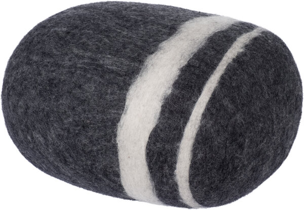 myfelt Filz Kieselstein (Pouf), 100% Schurwolle von myfelt