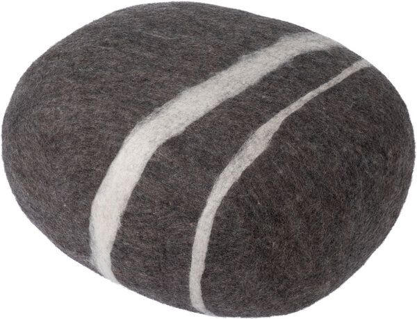 myfelt Filz Kieselstein (Pouf), 100% Schurwolle von myfelt