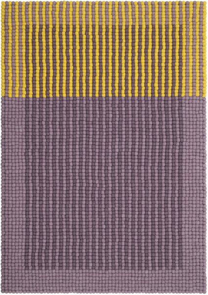 myfelt Filzkugelteppich Horizon rechteckig, 100% Schurwolle von myfelt