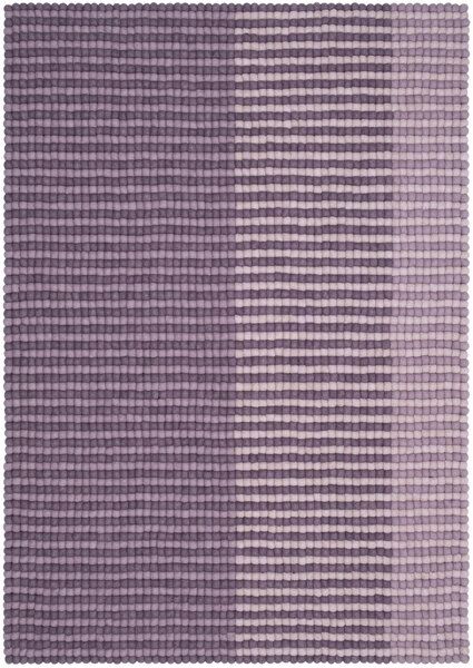 myfelt Filzkugelteppich Whisper rechteckig, 100% Schurwolle von myfelt