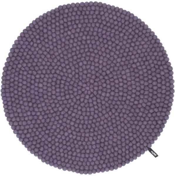myfelt Filzkugelteppich rund, 100% Schurwolle von myfelt