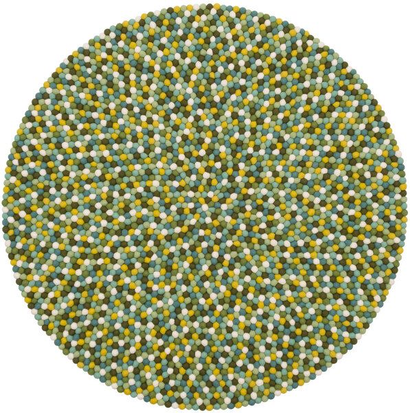 myfelt Filzkugelteppich rund, 100% Schurwolle myfelt Filzkugelteppich rund, 100% Schurwolle von myfelt