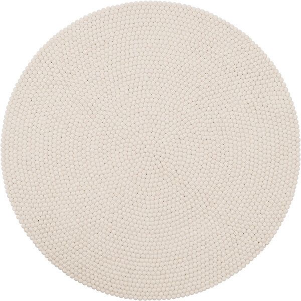 myfelt Filzkugelteppich rund, 100% Schurwolle von myfelt