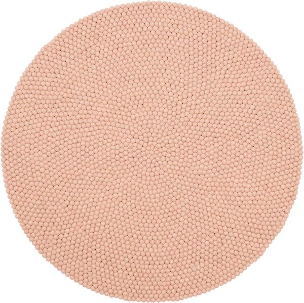 myfelt Filzkugelteppich rund, 100% Schurwolle von myfelt