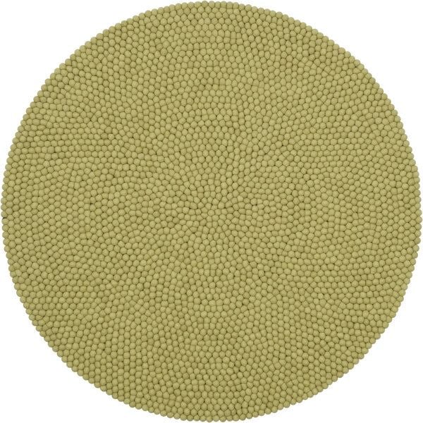 myfelt Filzkugelteppich rund, 100% Schurwolle von myfelt