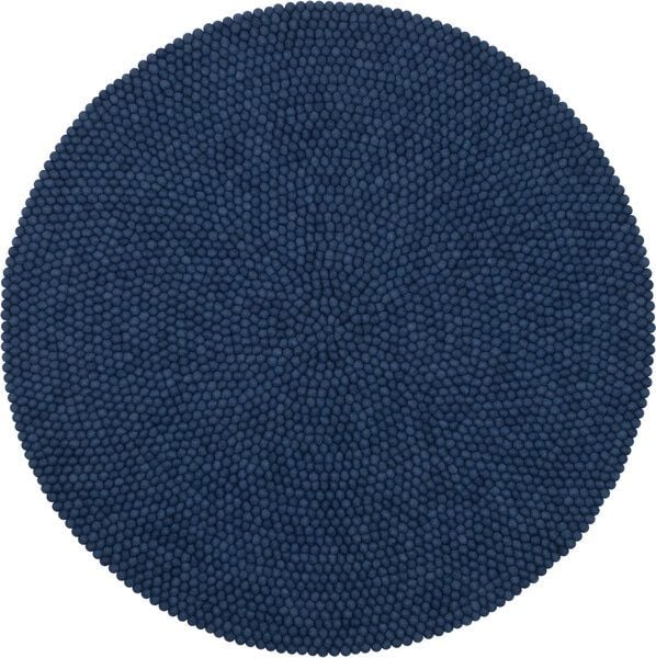 myfelt Filzkugelteppich rund, 100% Schurwolle von myfelt