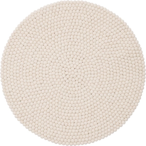 myfelt Filzkugelteppich rund, 100% Schurwolle von myfelt