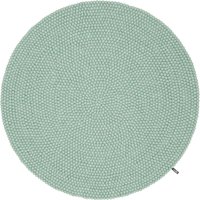 myfelt - Fine Filzkugelteppich, Ø 140 cm, türkis von myfelt