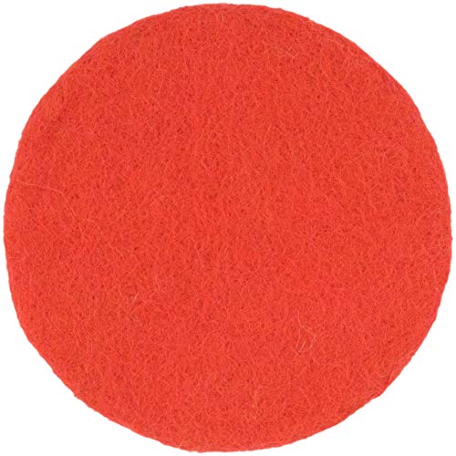 myfelt Glasuntersetzer flach, 4erSet - Mats - Rot von myfelt