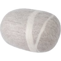 myfelt - Kieselstein Pouf Béla 2XL, hellbeige von myfelt