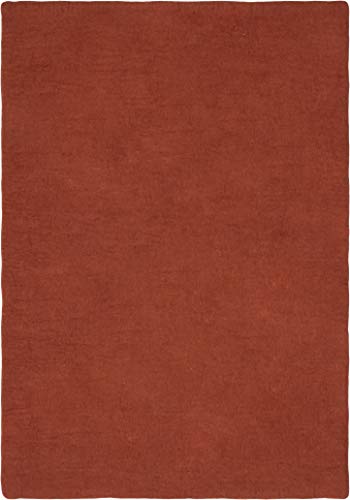 myfelt Lora Filzteppich — 70x100cm, rechteckig — Rot von myfelt