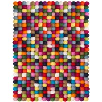 myfelt - Lotte Filzkugelteppich, 70 × 100 cm von myfelt