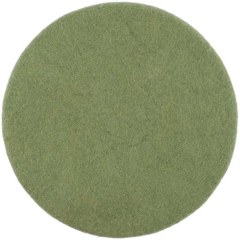 myfelt Stuhlkissen Filz Sitzauflage ⌀ 36 cm, rund, schmutzabweisend, 100% reine Schurwolle von myfelt
