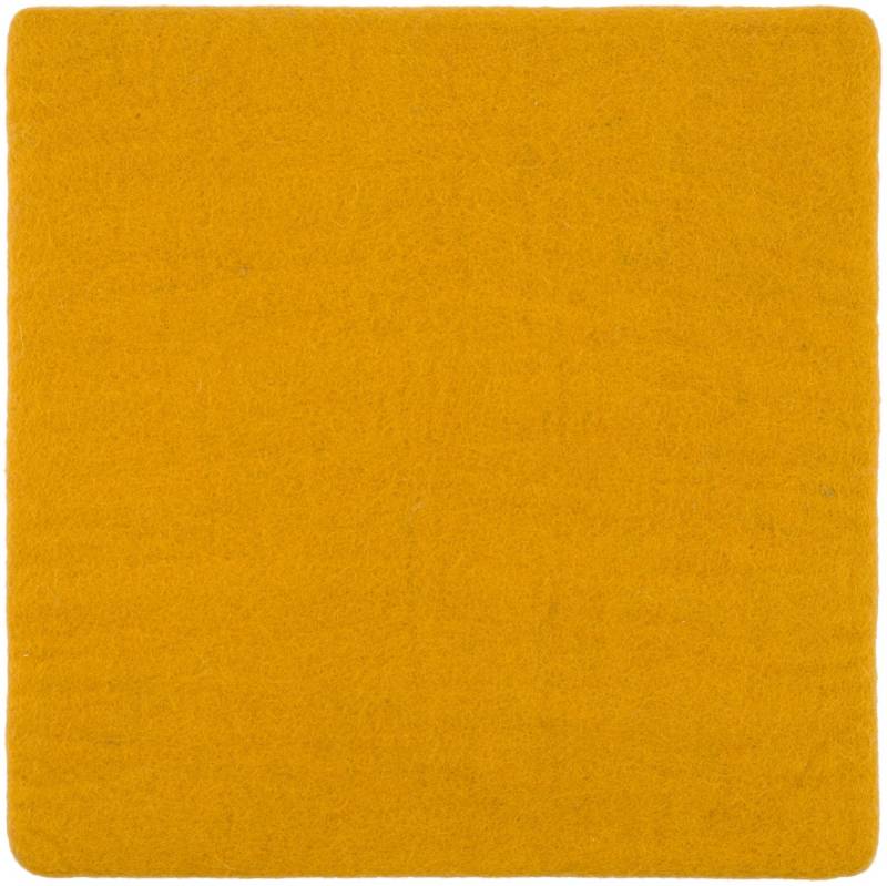 myfelt Stuhlkissen Filz Sitzauflage quadratisch - 36 x 36 cm, 100% reiner Schurwolle, quadratisch, schmutzabweisend von myfelt