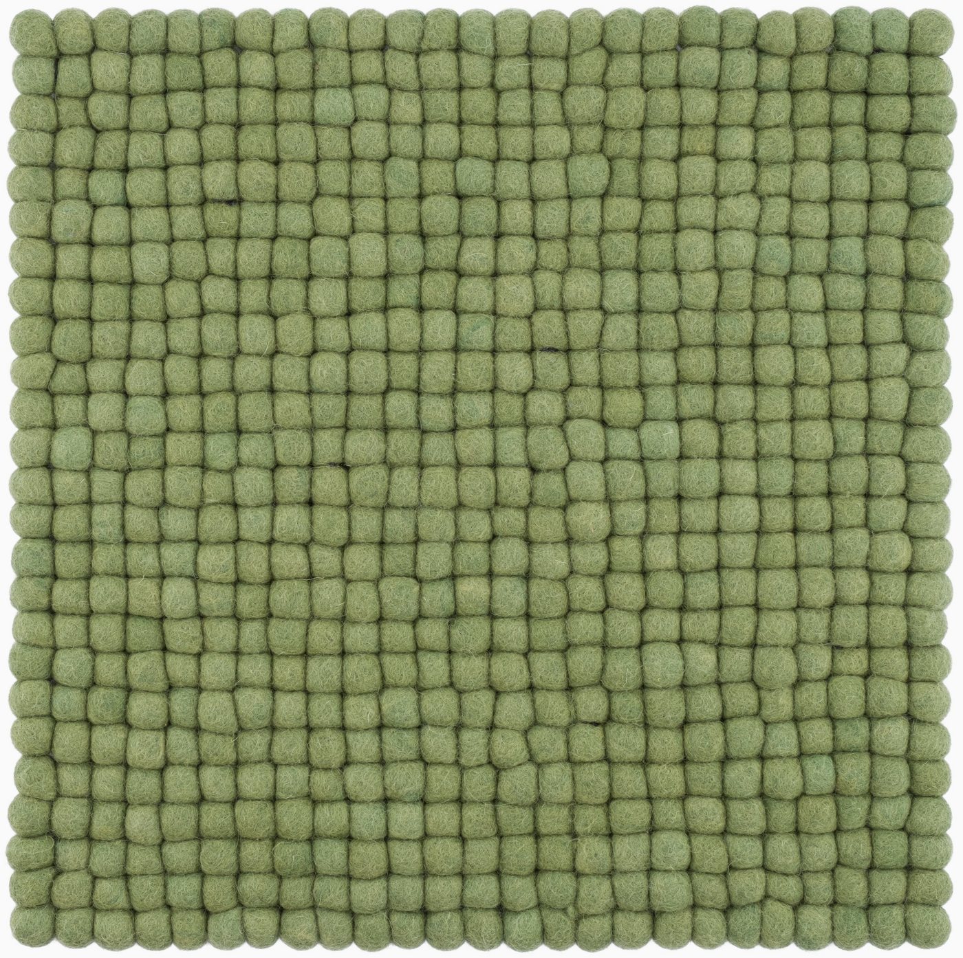 myfelt Stuhlkissen Filzkugel Sitzauflage eckig - 36 x 36 cm, 100% reiner Schurwolle, quadratisch, schmutzabweisend von myfelt