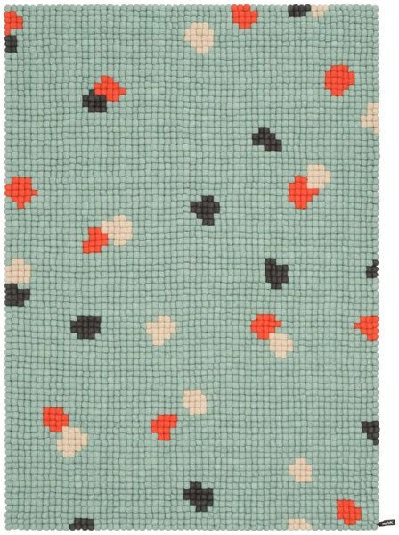 myfelt Terra Filzkugelteppich rechteckig, 100% Schurwolle von myfelt