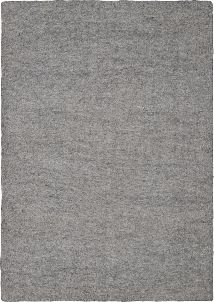 myfelt Wollteppich Carl Filzteppich rechteckig, 100% reine Schurwolle von myfelt