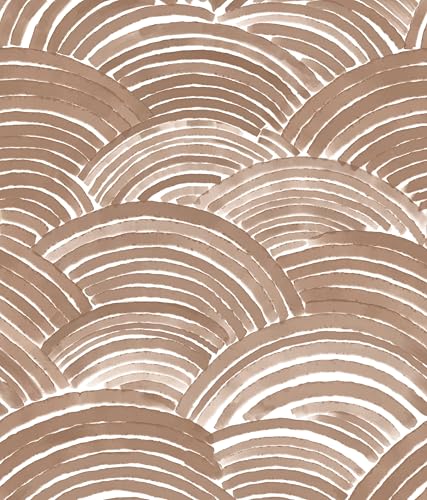myforHD Selbstklebend Tapete Möbelaufkleber Moderner Verdickt Wandpapier 44cmX300cm Streifen Wasserdichte Selbstklebende Vinyl Film Schublade und Regal Liner Stick Papier von myforHD
