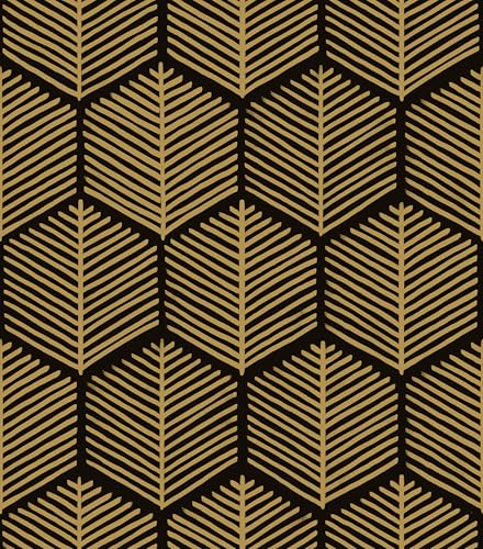 myforHD Selbstklebend Tapete Möbelaufkleber Moderner Verdickt Wandpapier 44cmX300cm Streifen Tapete wasserdichte Selbstklebende Vinyl Film Schublade und Regal Liner Stick Papier von myforHD