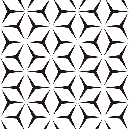 myforHD Selbstklebend Tapete Möbelaufkleber Moderner Verdickt Wandpapier 44cmX300cm Streifen Tapete wasserdichte Selbstklebende Vinyl Film Schublade und Regal Liner Stick Papier von myforHD