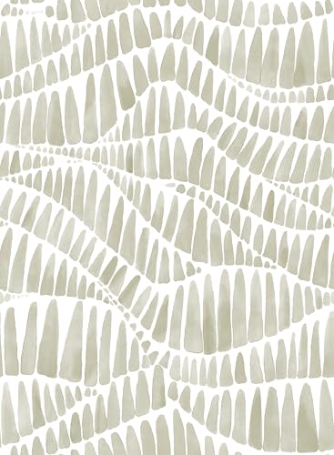 myforHD Selbstklebend Tapete Möbelaufkleber Moderner Verdickt Wandpapier 44cmX300cm Streifen Tapete wasserdichte Selbstklebende Vinyl Film Schublade und Regal Liner Stick Papier von myforHD