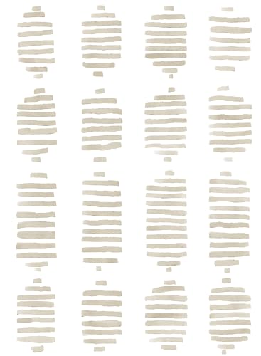 myforHD Selbstklebend Tapete Möbelaufkleber Moderner Verdickt Wandpapier 44cmX300cm Streifen Tapete wasserdichte Selbstklebende Vinyl Film Schublade und Regal Liner Stick Papier von myforHD