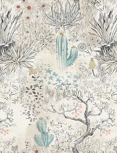 myforHD Selbstklebend Tapete Wandpapier Blume Blatt Selbstklebende Folie 44cmX1000cm Dekorfolie Möbelfolie Klebefolie PVC Vinyl Wandaufkleber von myforHD