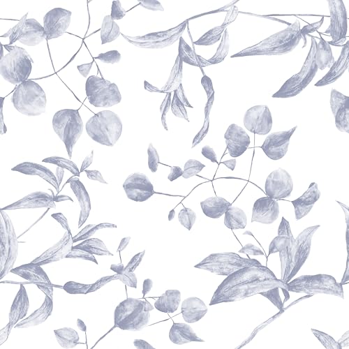 myforHD Selbstklebend Tapete Wandpapier Blume Blatt Selbstklebende Folie 44cmX300cm Dekorfolie Möbelfolie Klebefolie PVC Vinyl Wandaufkleber von myforHD