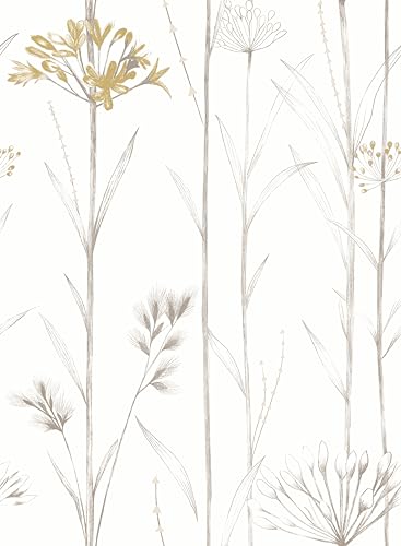 myforHD Selbstklebend Tapete Wandpapier Blume Blatt Selbstklebende Folie 44cmX600cm Dekorfolie Möbelfolie Klebefolie PVC Vinyl Wandaufkleber von myforHD