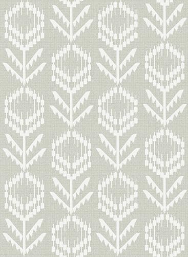 myforHD Tapete Selbstklebende Fototapete Wandpapier Blume Folie Dekorfolie Möbelfolie Klebefolie Pflanzen Laub Blumen Design 44cmX300cm Vintage Wanddeko Wandtapete Wohnzimmer Schlafzimmer von myforHD
