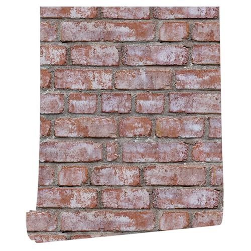 myforHD Selbstklebend Tapete Wandpapier Ziegel Selbstklebende Wandaufkleber 44cmX300cm Vintage Backstein Stein tapeten Wasserdicht für Küche Schlafzimmer Wohnzimmer Wand myforHD Selbstklebend Tapete Wandpapier Ziegel Selbstklebende Wandaufkleber 44cmX300cm Vintage Backstein Stein tapeten Wasserdicht für Küche Schlafzimmer Wohnzimmer Wand von myforHD