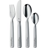 Wmf First Lyric Kinderbesteck Set Matt Mit Gravur Gravurbesteck 4-Tlg, Namen Graviert | Geschenk Zur Geburt Taufe Geburtstag von mygravur