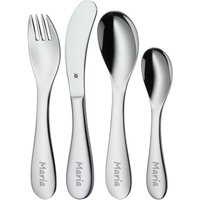 Wmf Kinderbesteck Knuddel Personalisiert | 4-Tlg Wunsch Gravur Besteck Set Mit Namen Graviert Geschenk Zur Geburt Taufe Geburtstag von mygravur