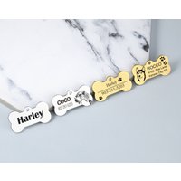 Hundemarke Mit Gravur, Haustiermarke Für Hunde, Knochenmarke, Hundemarke Gravur, Knochenmarke, Hundemarke Gravur, Geschenkmarke von myhandword