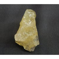 Goldener Tektit Libyscher Wüstenglas Rohstein Meteorit, Großer Sand Seeglas Rohstein. | Größe 25x19x44mm | Gewicht 15, 8 Gramm von myhealingworld