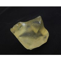 Goldener Tektit Libyscher Wüstenglas Rohstein Meteorit, Großer Sand Seeglas Rohstein. | Größe 40x34x25mm | Gewicht 26, 8 Gramm von myhealingworld