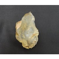 Goldener Tektit Libyscher Wüstenglas Rohstein Meteorit, Großer Sand Seeglas Rohstein. | Größe 54x33x23mm | Gewicht 31, 4 Gramm von myhealingworld
